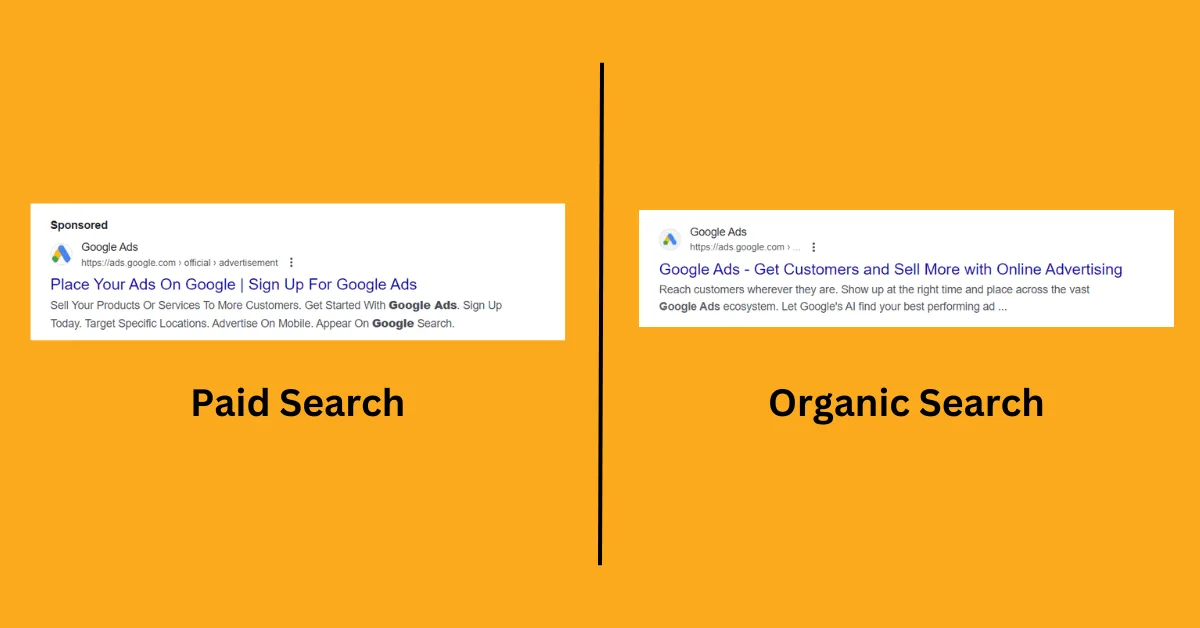 Similarities Between Paid and Organic Search