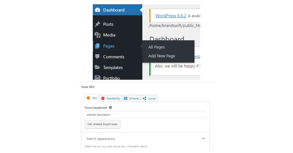 Step 2 Enter the SEO settings of the plugin