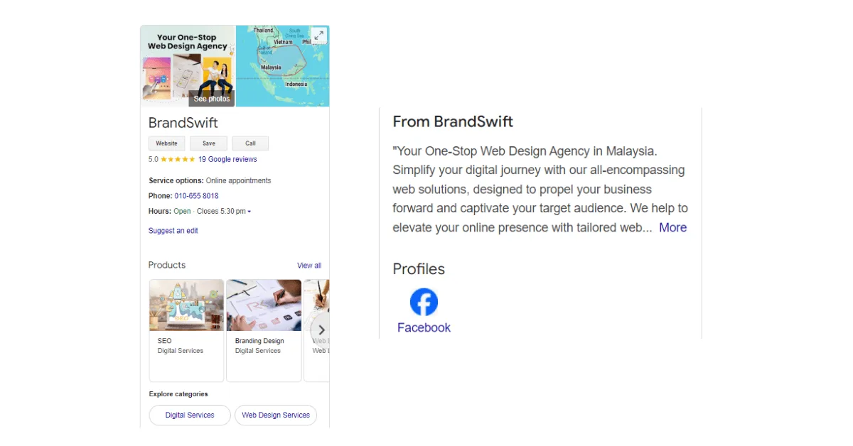What an Optimized Google Business Profile Looks Like