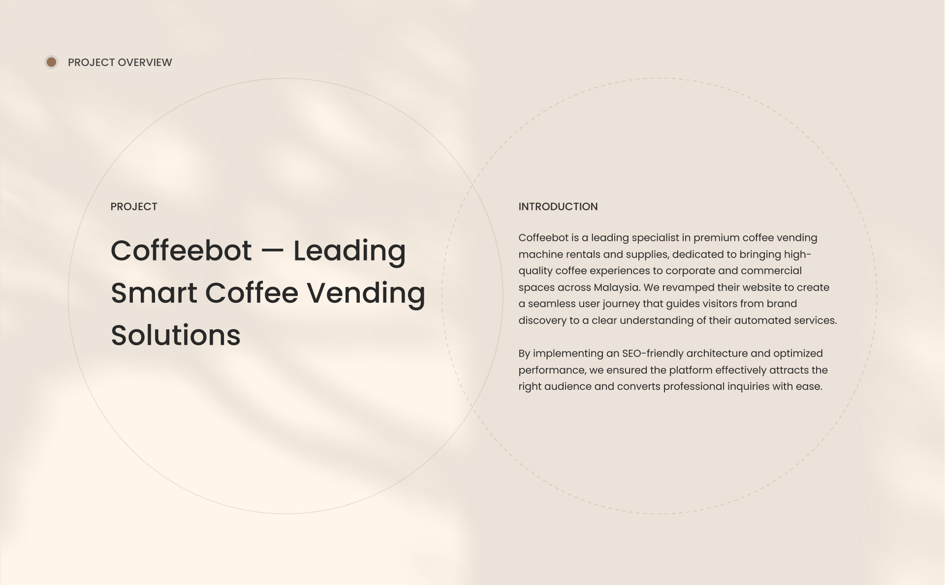 coffeebot project overview
