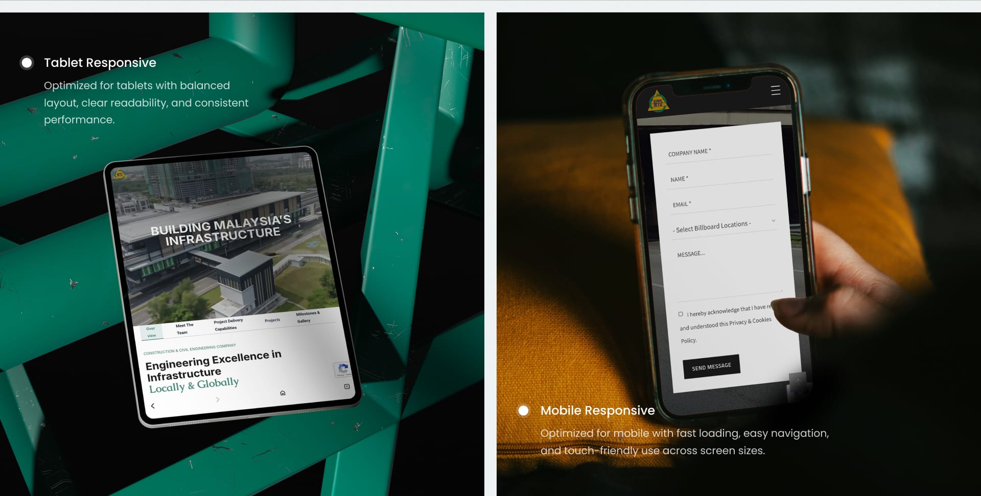 mtd interactive device responsive