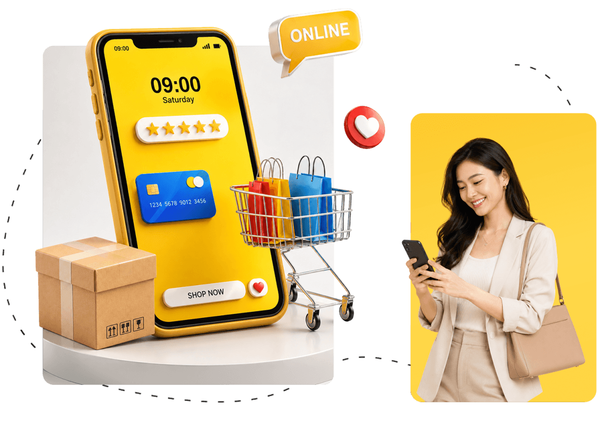 website ecommerce banner