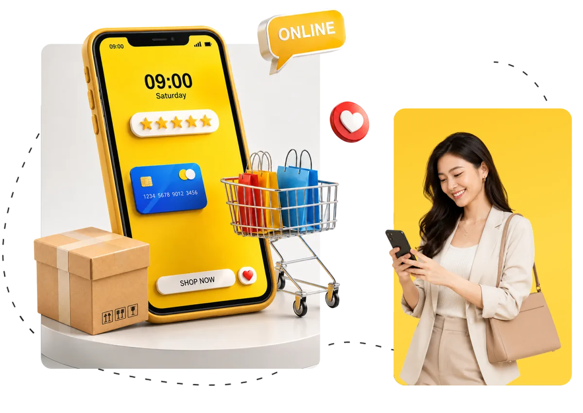 website ecommerce banner